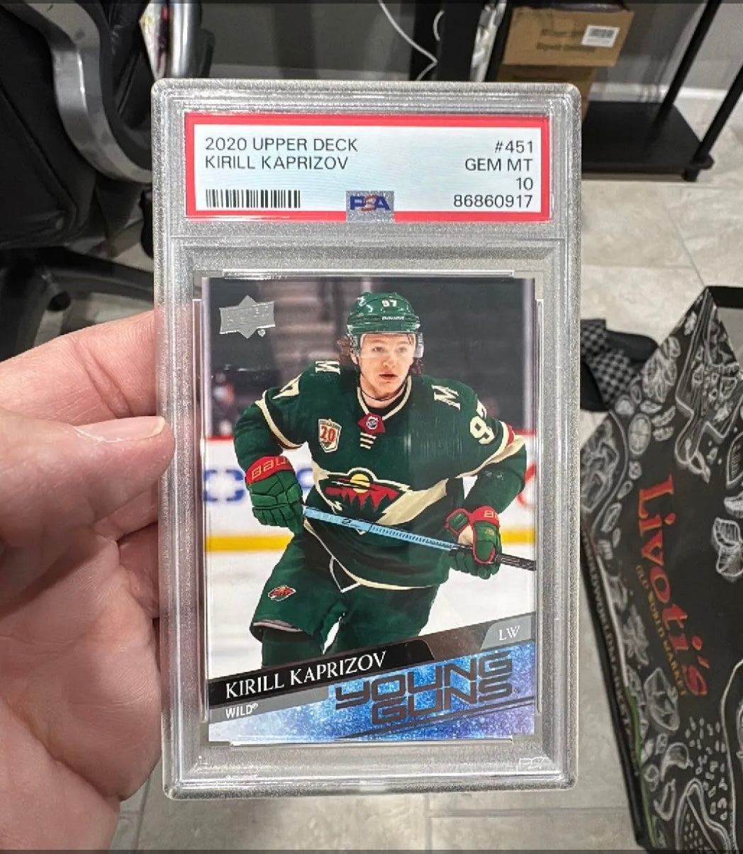 Kirill Kaprizov Young Guns PSA 10
