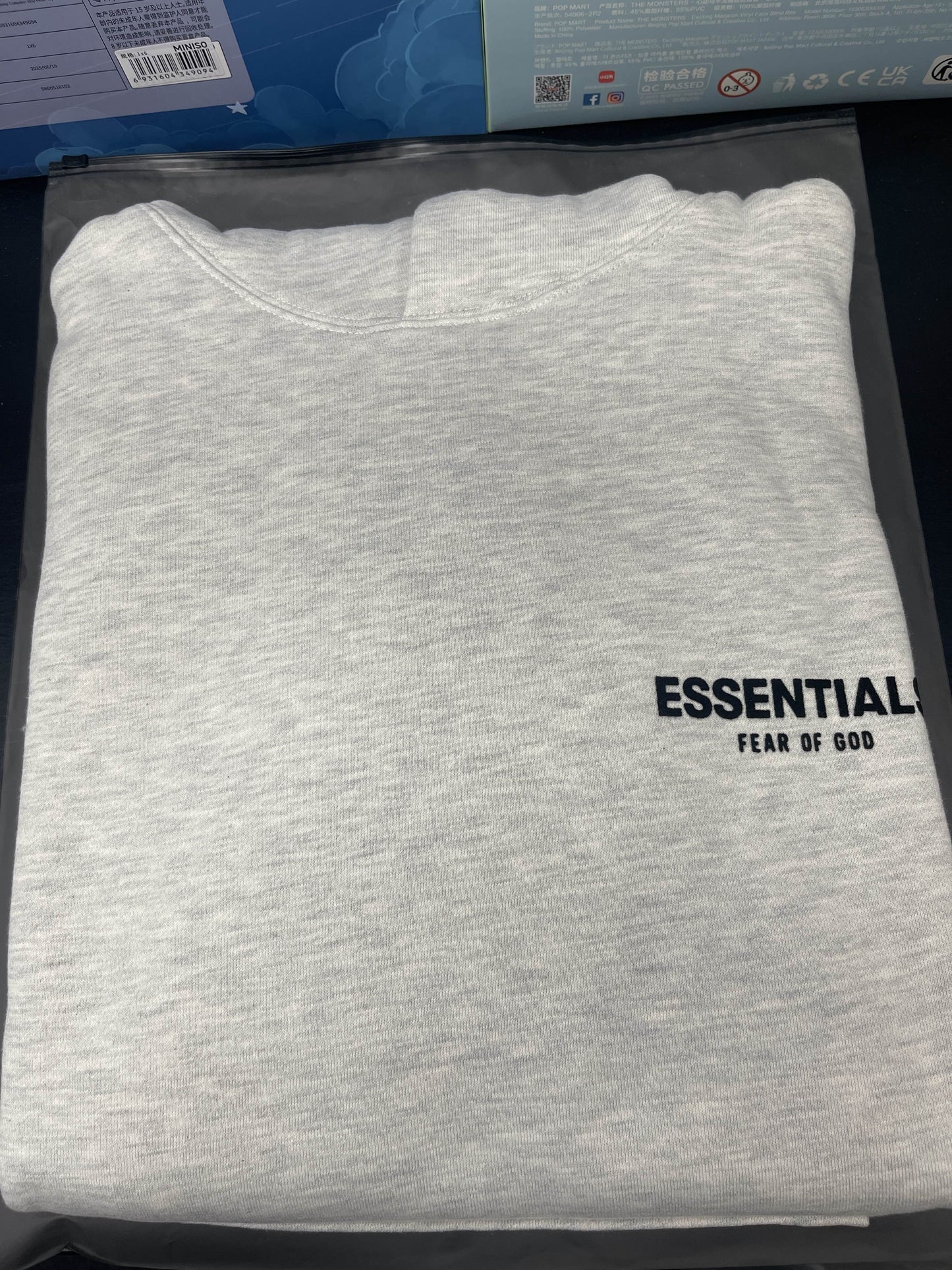 Essentials Hoodie Light Oatmeal - X Small