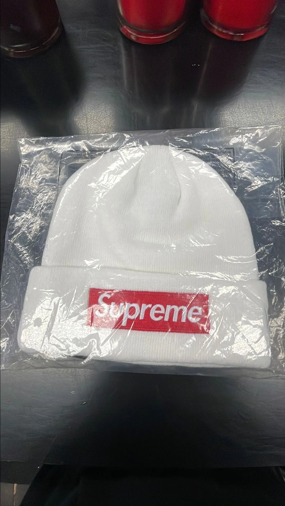 Supreme Beanie - White
