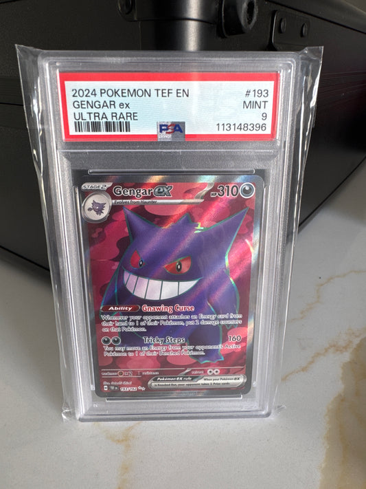 2024 Pokemon Gengar EX PSA 9