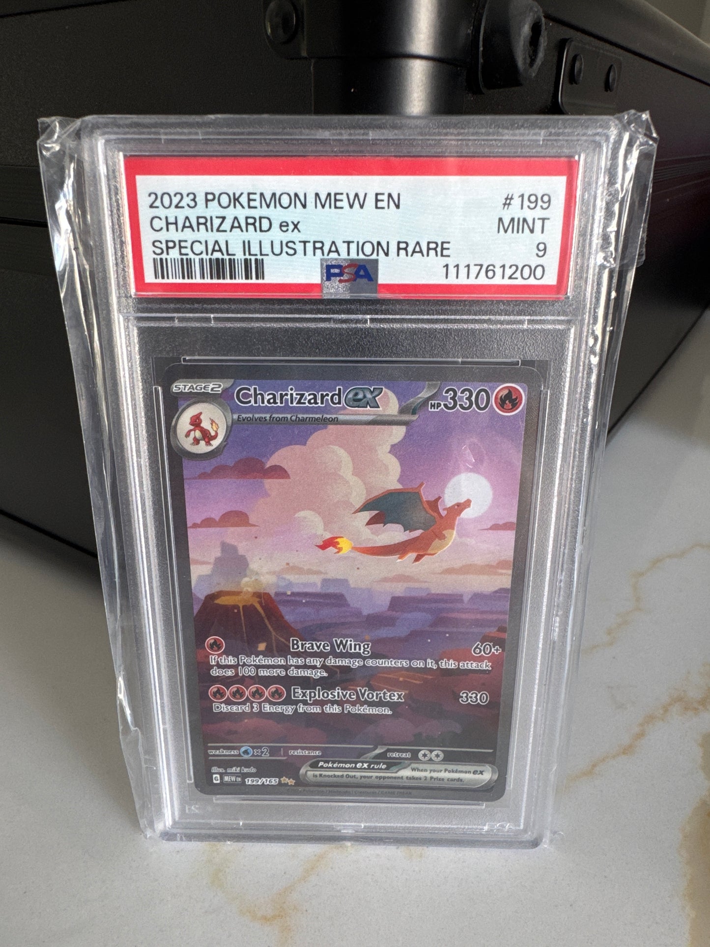 2023 Pokemon Charizard EX PSA 9