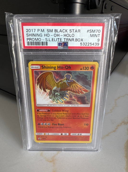 2017 Pokemon Shining Ho-Oh-Holo PSA 9