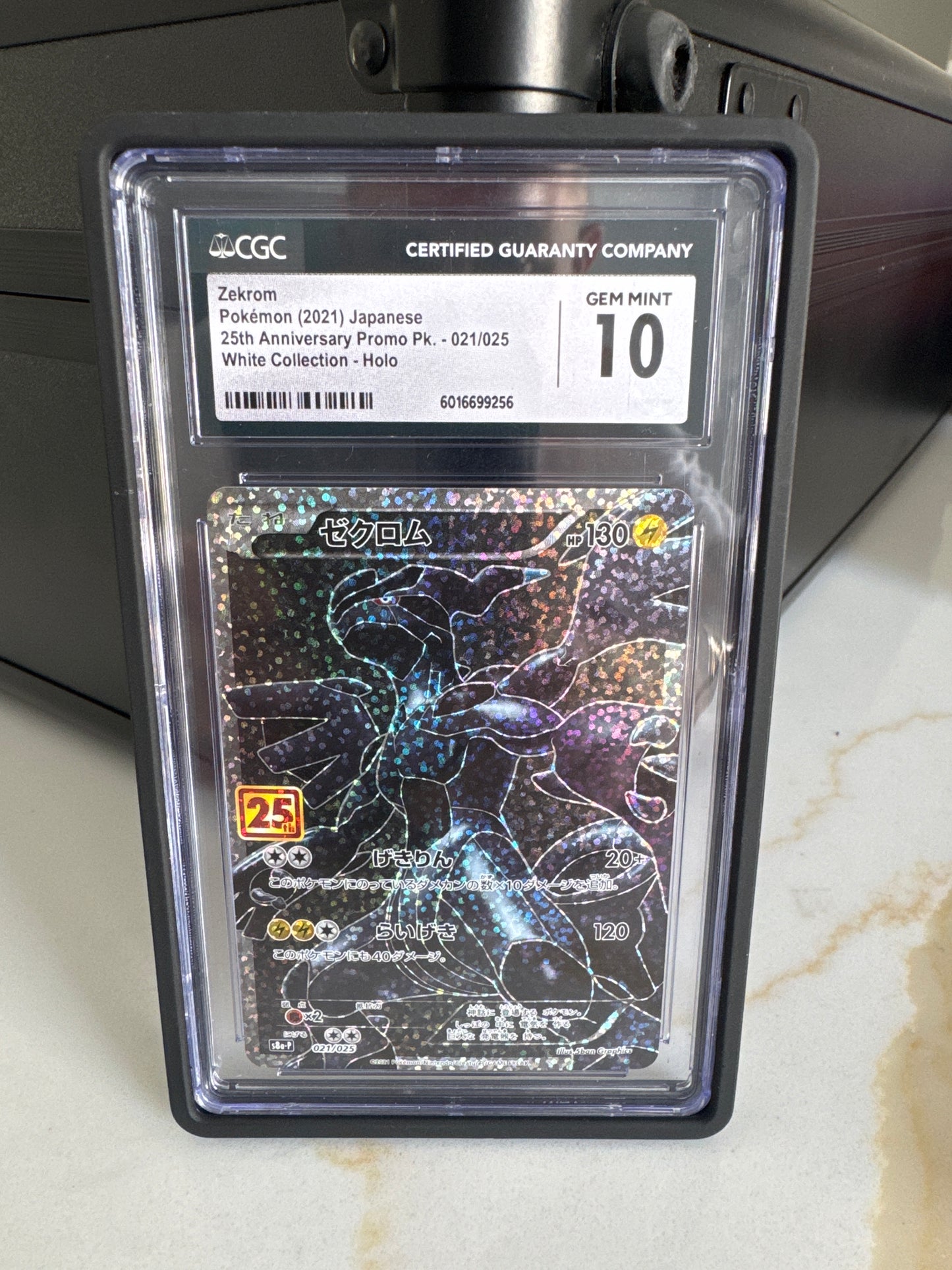 2021 Pokemon Zekrom JP CGC 10