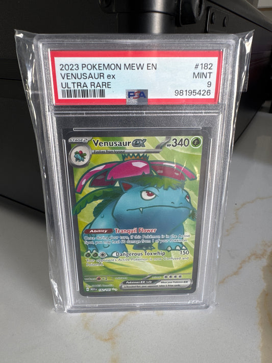 2023 Pokemon Venusaur EX PSA 9