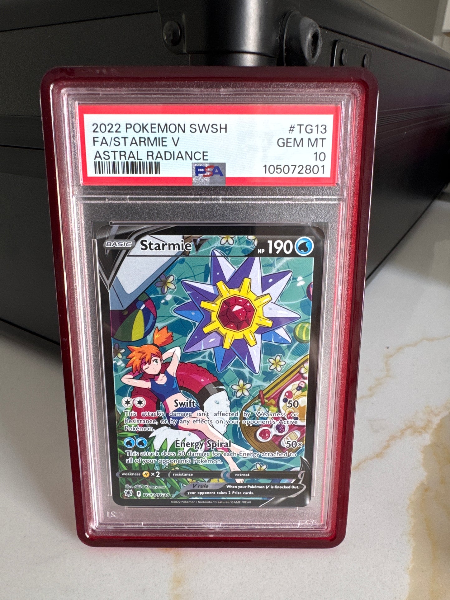 2022 Pokemon Starmie V PSA 10