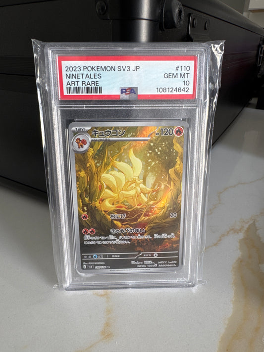 2023 Pokemon Ninetales JP PSA 10