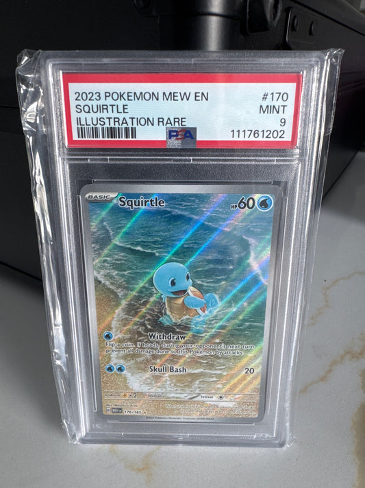 2023 Pokemon Squirtle PSA 9
