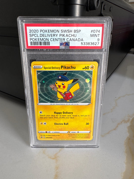 2020 Pokemon Special Delivery Pikachu PSA 9