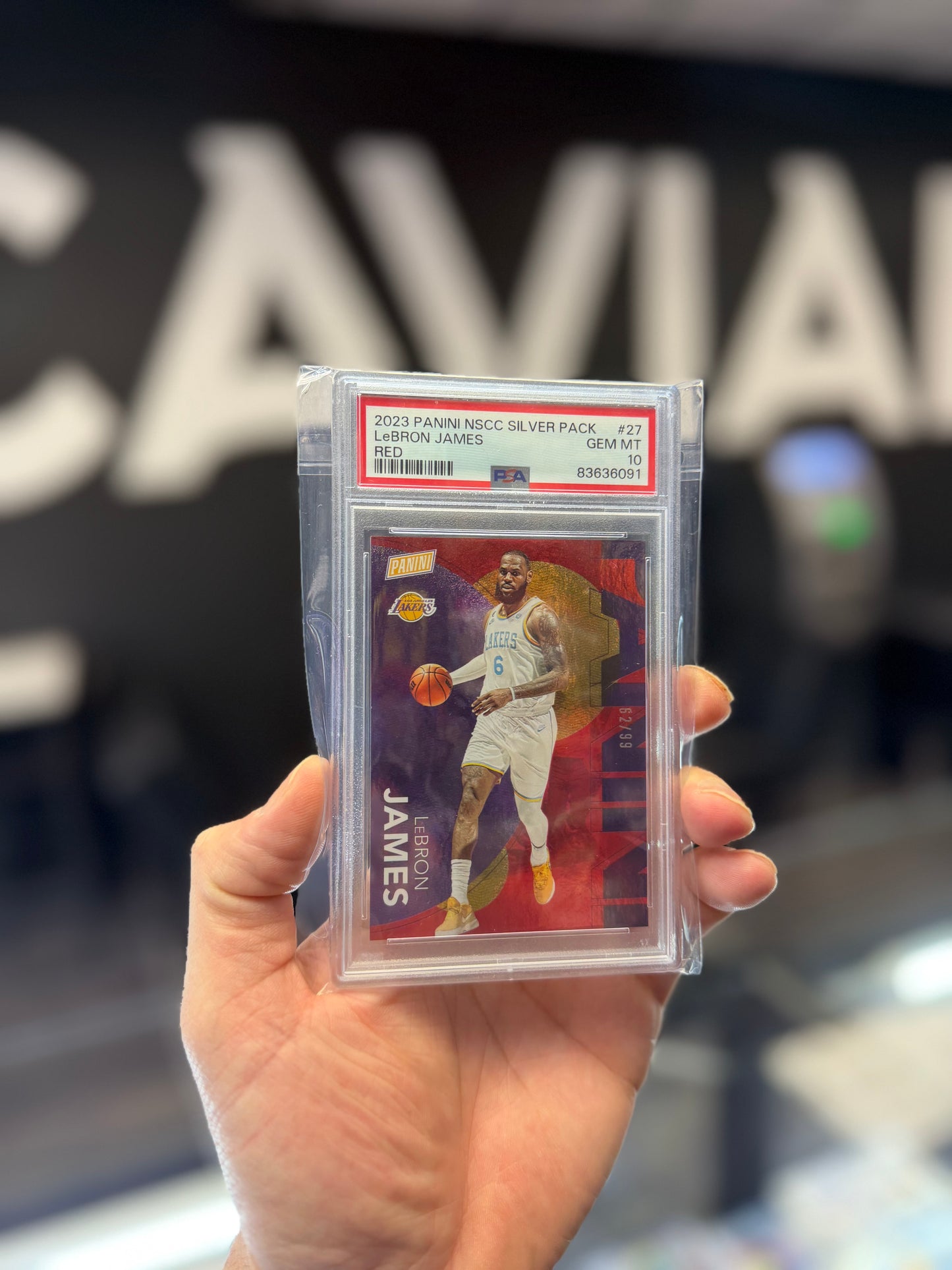 2023 Panini NSCC LeBron James PSA 10