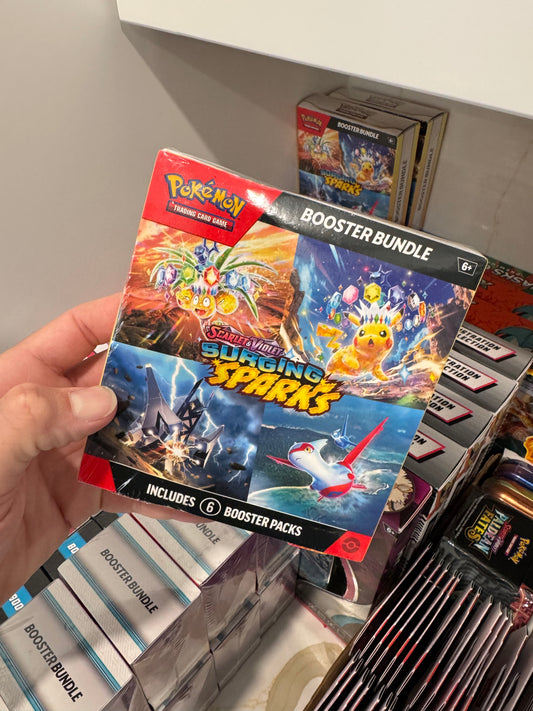 Pokemon Scarlet & Violet SURGING SPARKS Booster Bundle 2025