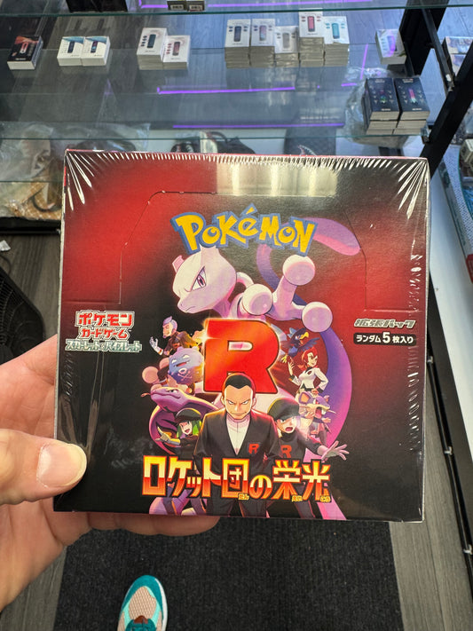 Pokémon - The Glory of Team Rocket Booster Box SV10 *JAPANESE*