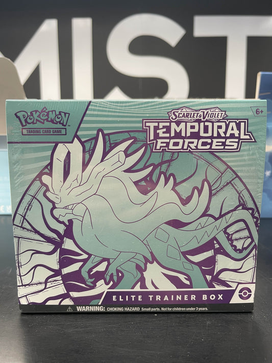 Pokemon Scarlet & Violet Temporal Forces ETB  *Walking Wake*