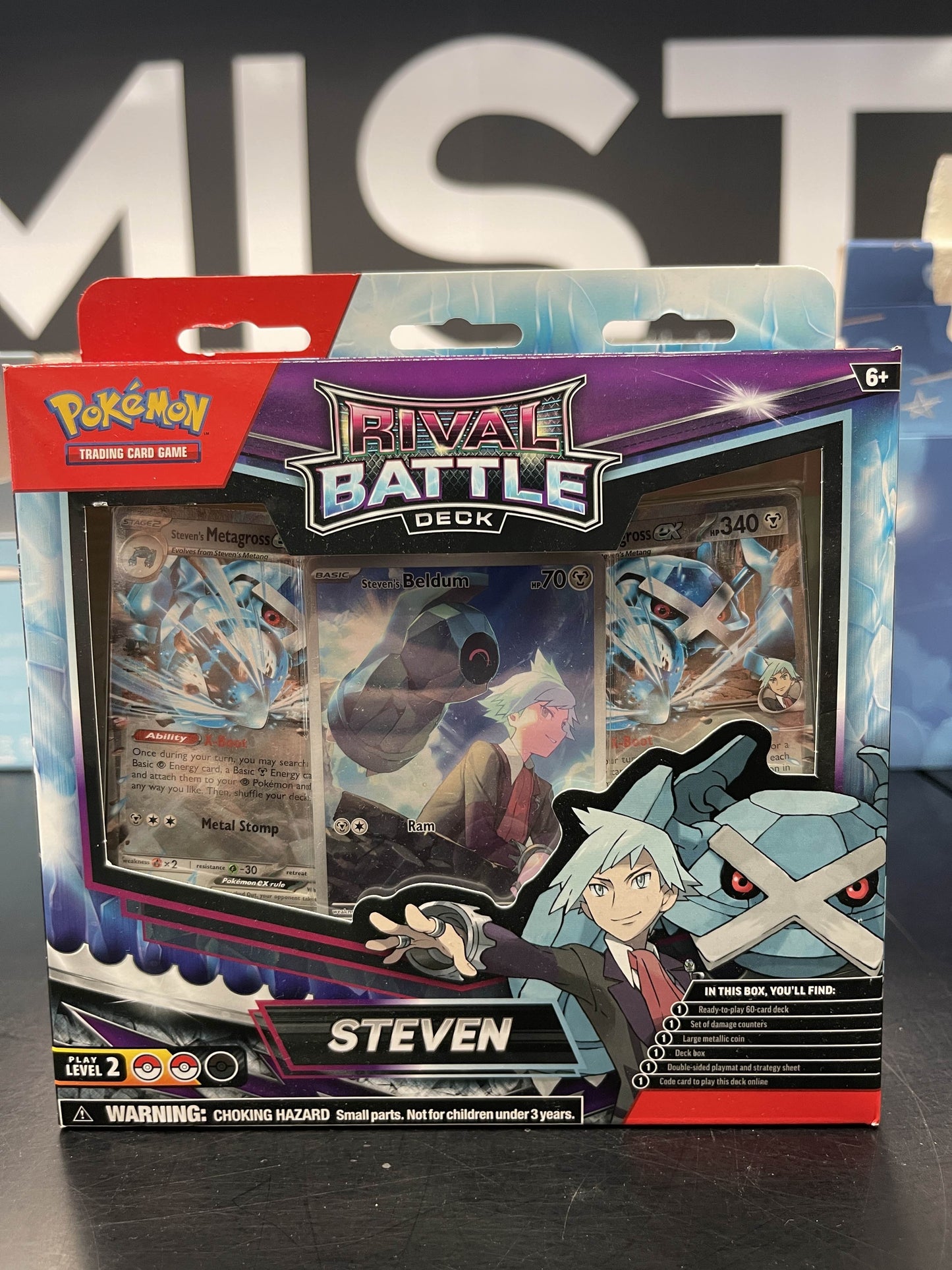 Pokemon Rival Battle Deck: STEVEN
