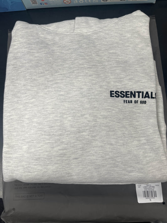 Essentials Hoodie Light Oatmeal - Small