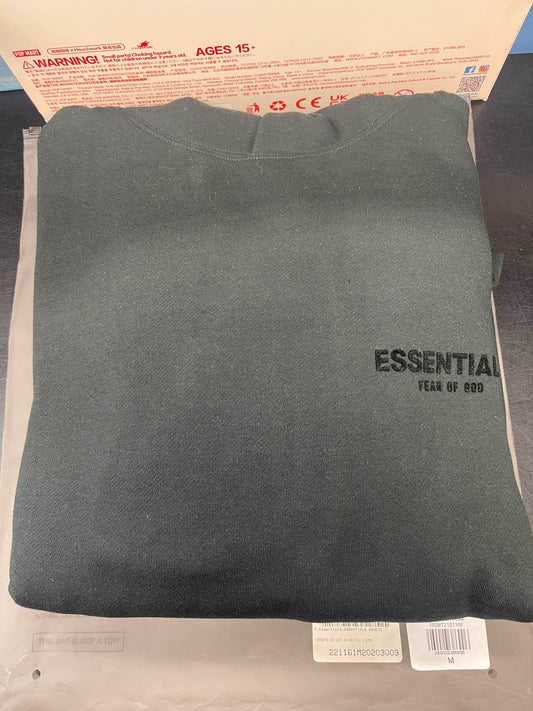Essentials Hoodie Stretch Limo - Medium