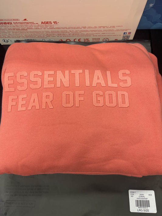 Essentials Fear Of God Coral - Large