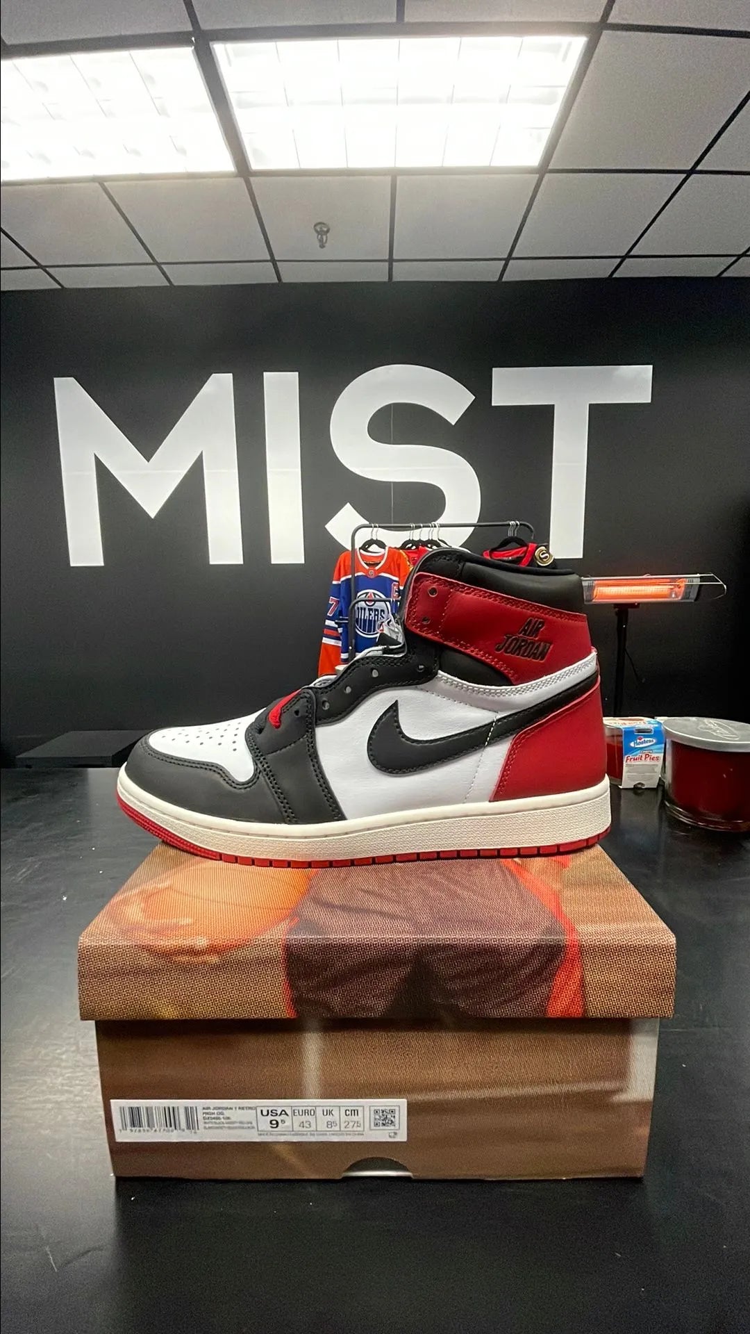 Jordan 1 - Black Toe Reimagined | Size 11M