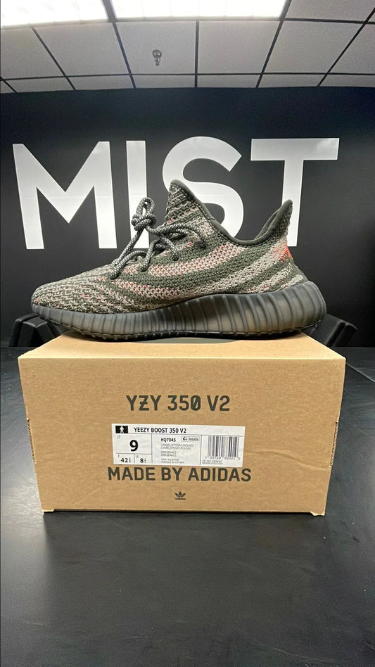 Adidas Yeezy Boost 350 V2 - Carbon Beluga | Size 9M