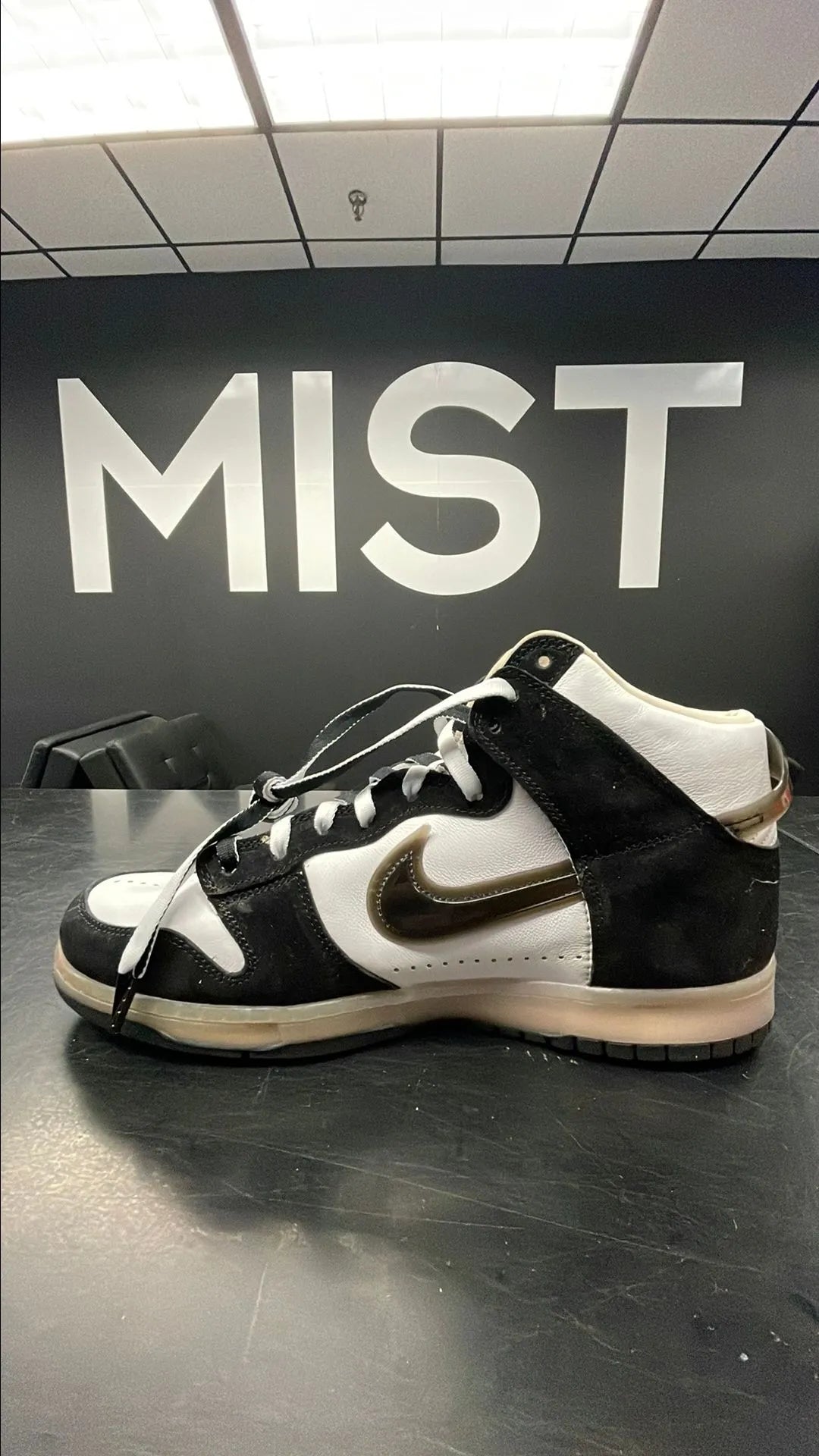Nike Dunk High - Slam Jam White Black | Size 13M