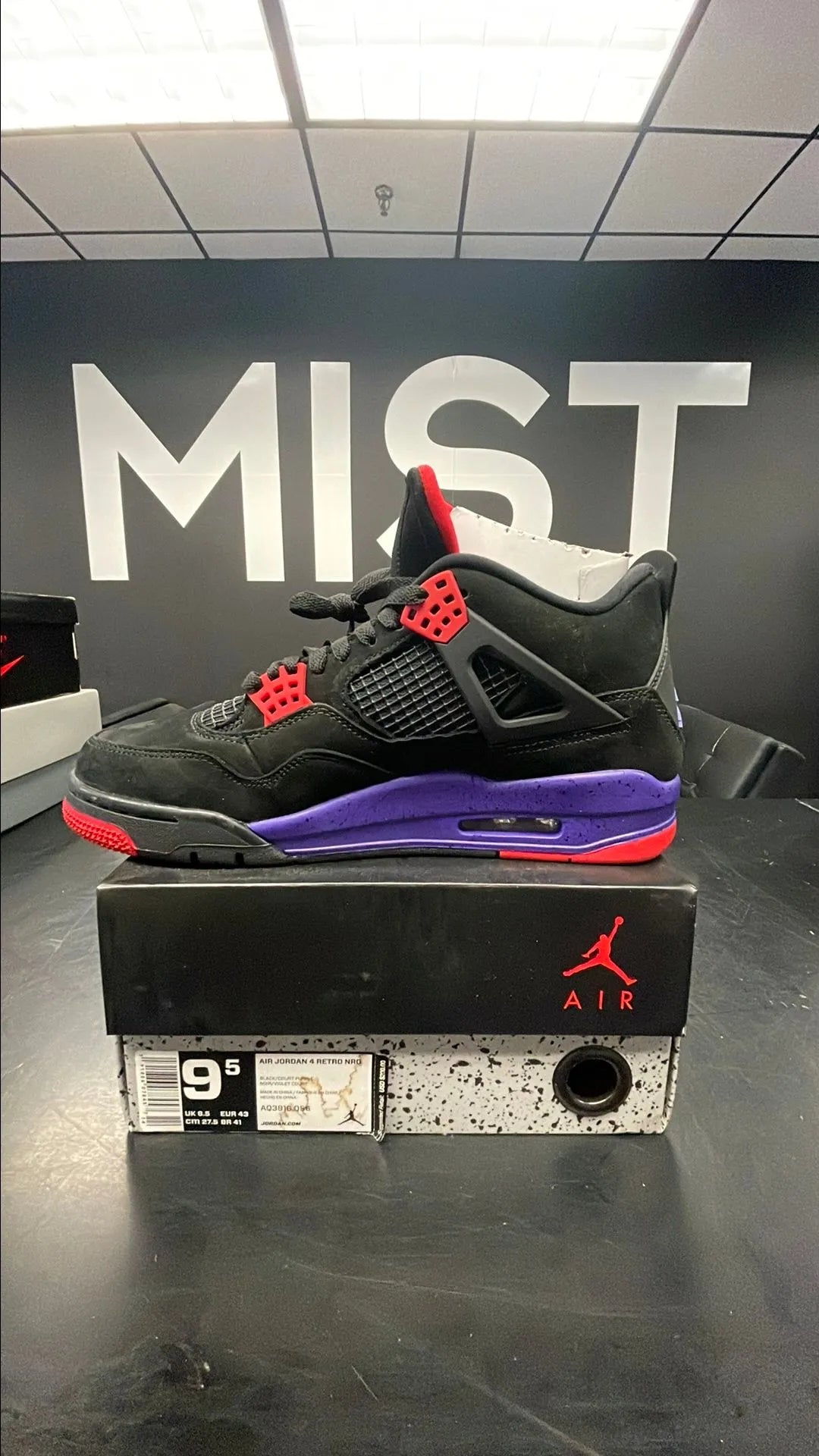 Jordan 4 - Raptors Drake OVO | Size 9.5M