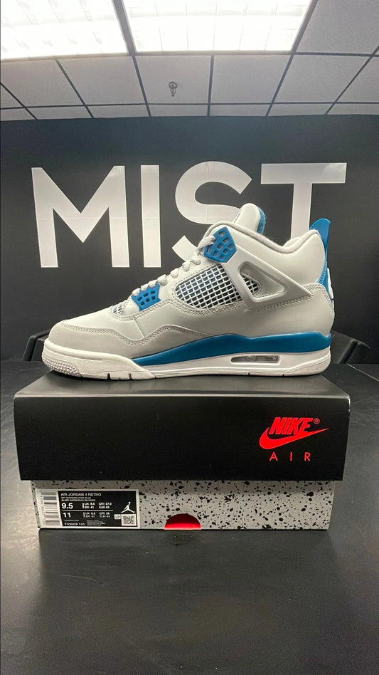 Jordan 4 - Military Blue | Size 9.5M