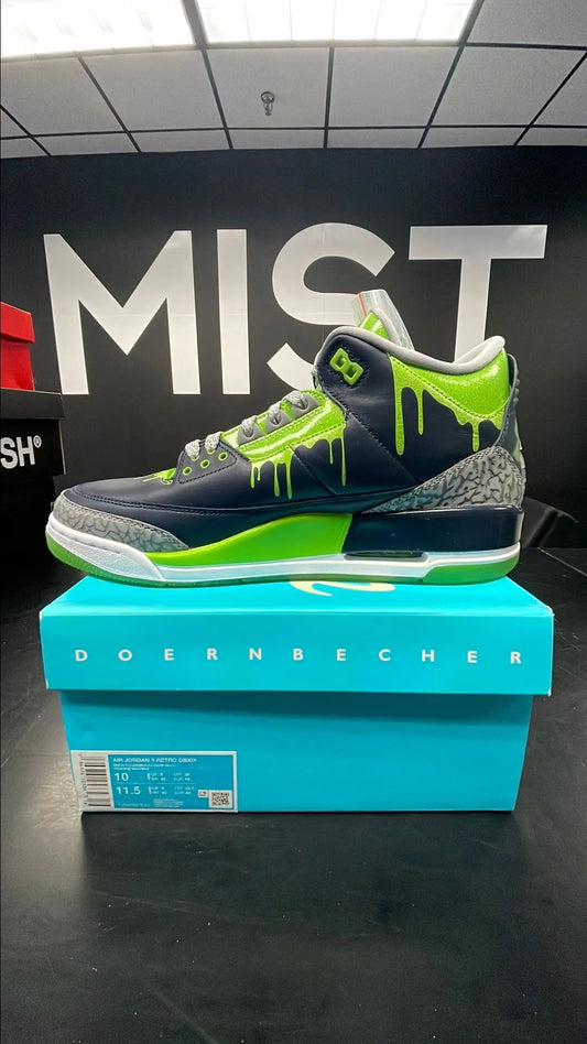 Jordan 3 - Doernbecher Hugo | Size 10M