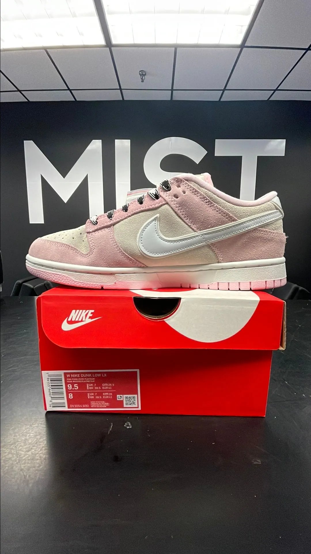 Dunks Low - Pink Foam | Size 9.5W