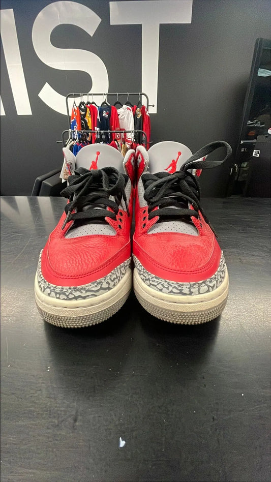 Jordan 3s - Red Cement | Sz 9.5M
