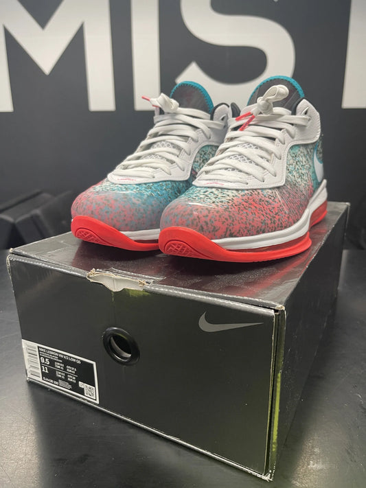 LeBron 8 V2 Low Miami Nights | Size 9.5M