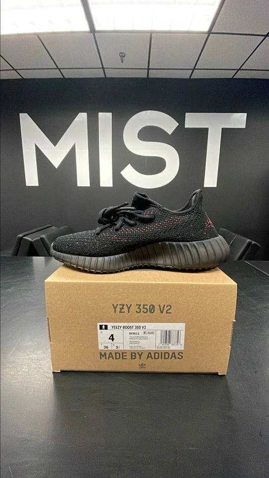 Adidas Yeezy Boost 350 V2 - Core Black Red | Size 4M