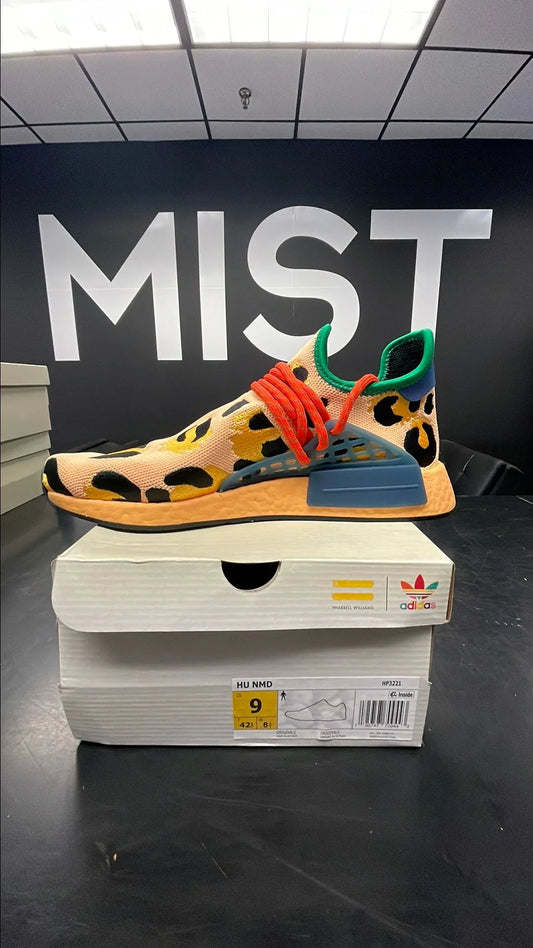 Adidas NMD Hu - Animal Print Leopard Pulse Amber | Size 9M