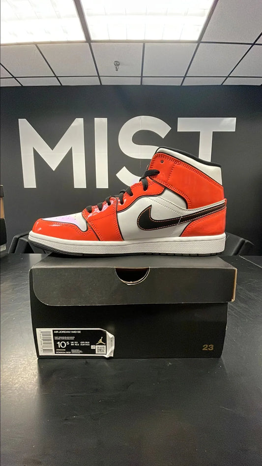 Jordan 1 Mid - Turf Orange | Size 10.5M